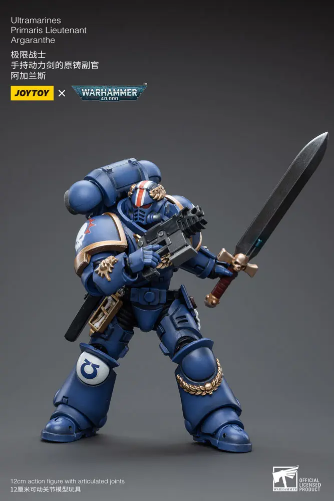 Warhammer 40k Figurina de Acțiune 1/18 Ultramarines Primaris Lieutenant Argaranthe 12 cm poza produsului