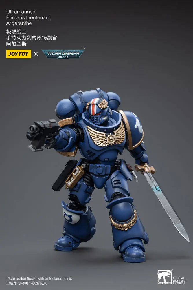 Warhammer 40k Figurina de Acțiune 1/18 Ultramarines Primaris Lieutenant Argaranthe 12 cm poza produsului