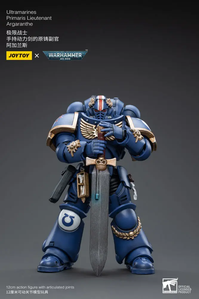 Warhammer 40k Figurina de Acțiune 1/18 Ultramarines Primaris Lieutenant Argaranthe 12 cm poza produsului