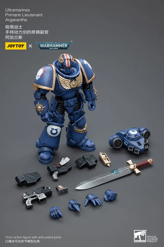 Warhammer 40k Figurina de Acțiune 1/18 Ultramarines Primaris Lieutenant Argaranthe 12 cm poza produsului