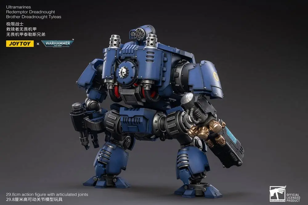 Figurină de acțiune Warhammer 40k 1/18 Ultramarines Redemptor Dreadnought Frate Dreadnought Tyleas 30 cm poza produsului