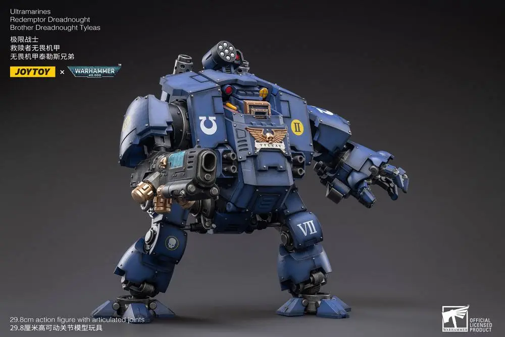 Figurină de acțiune Warhammer 40k 1/18 Ultramarines Redemptor Dreadnought Frate Dreadnought Tyleas 30 cm poza produsului