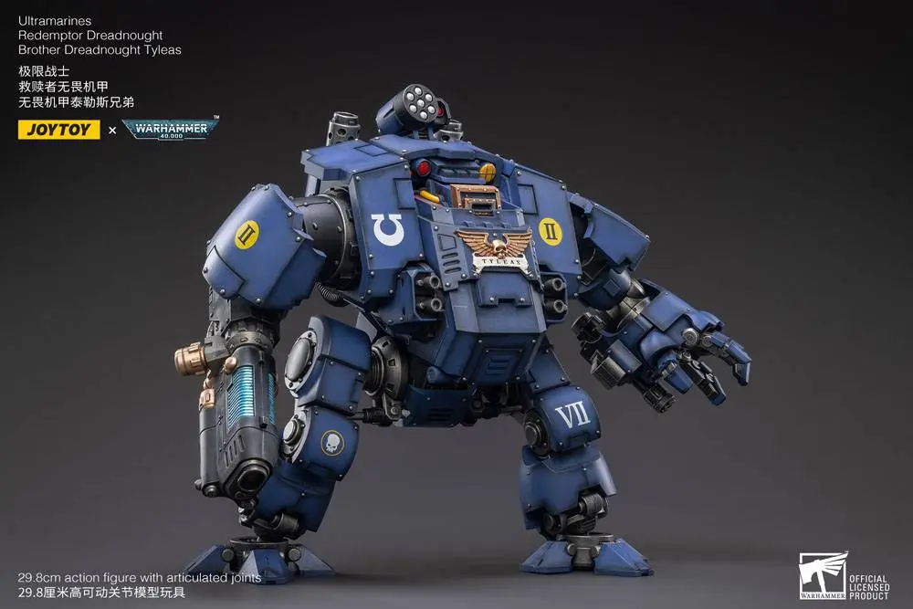 Figurină de acțiune Warhammer 40k 1/18 Ultramarines Redemptor Dreadnought Frate Dreadnought Tyleas 30 cm poza produsului