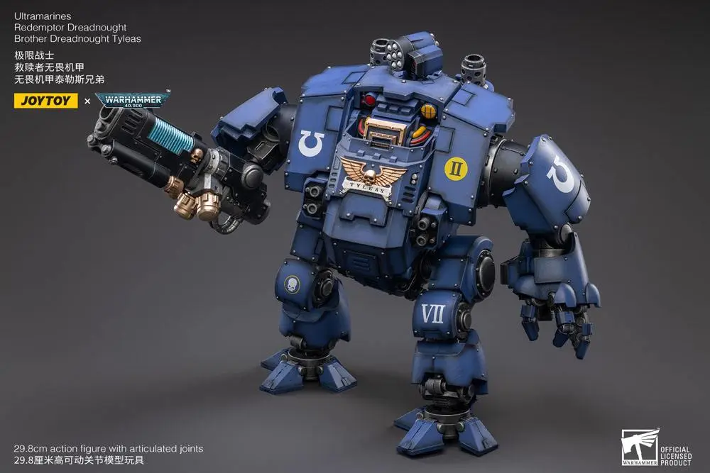 Figurină de acțiune Warhammer 40k 1/18 Ultramarines Redemptor Dreadnought Frate Dreadnought Tyleas 30 cm poza produsului