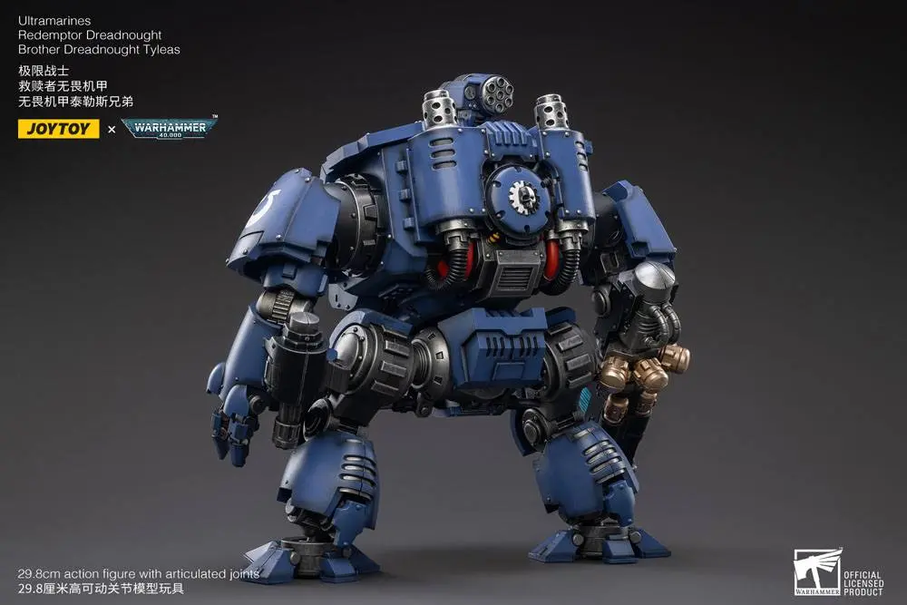 Figurină de acțiune Warhammer 40k 1/18 Ultramarines Redemptor Dreadnought Frate Dreadnought Tyleas 30 cm poza produsului