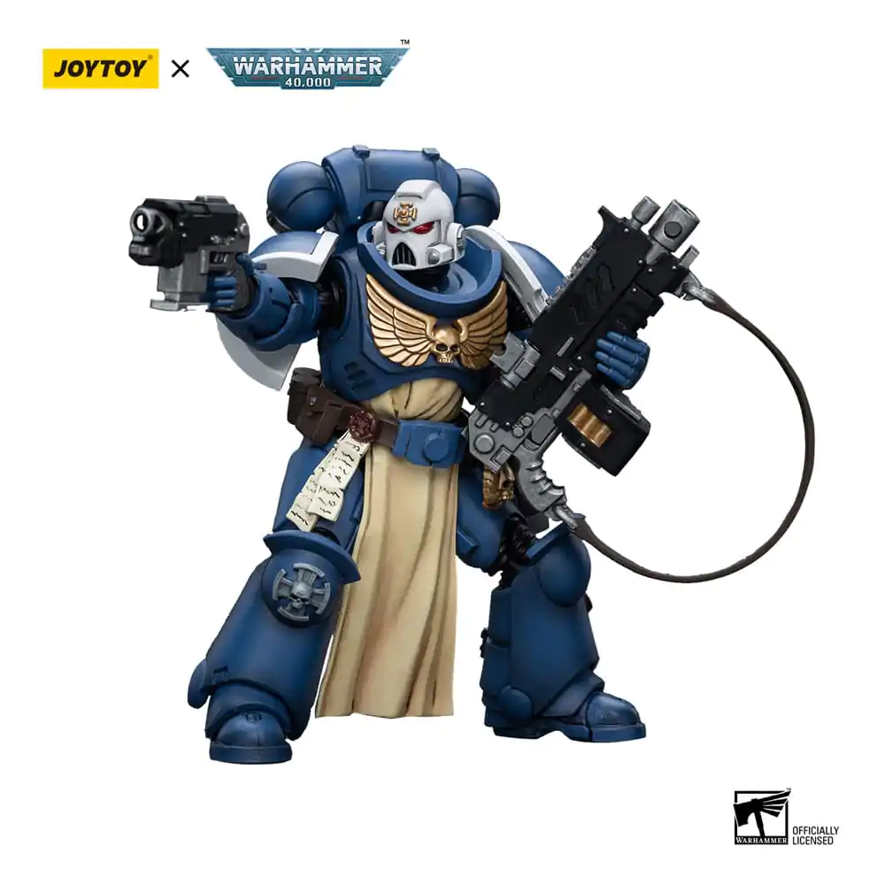 Figurină de acțiune Warhammer 40k 1/18 Ultramarines Sternguard Veteran with Auto Bolt Rifle 12 cm poza produsului