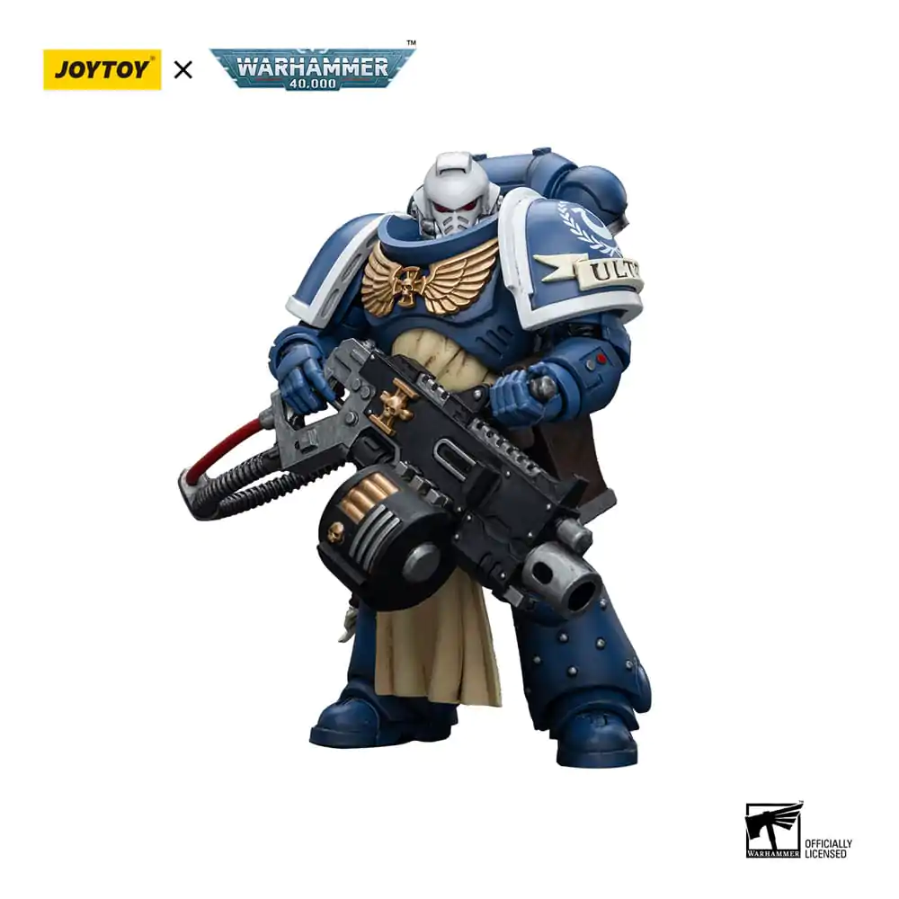 Figurină de acțiune Warhammer 40k 1/18 Ultramarines Sternguard Veteran cu Bolter Greu 12 cm poza produsului