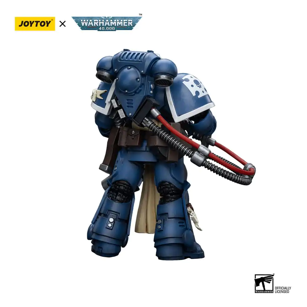 Figurină de acțiune Warhammer 40k 1/18 Ultramarines Sternguard Veteran cu Bolter Greu 12 cm poza produsului
