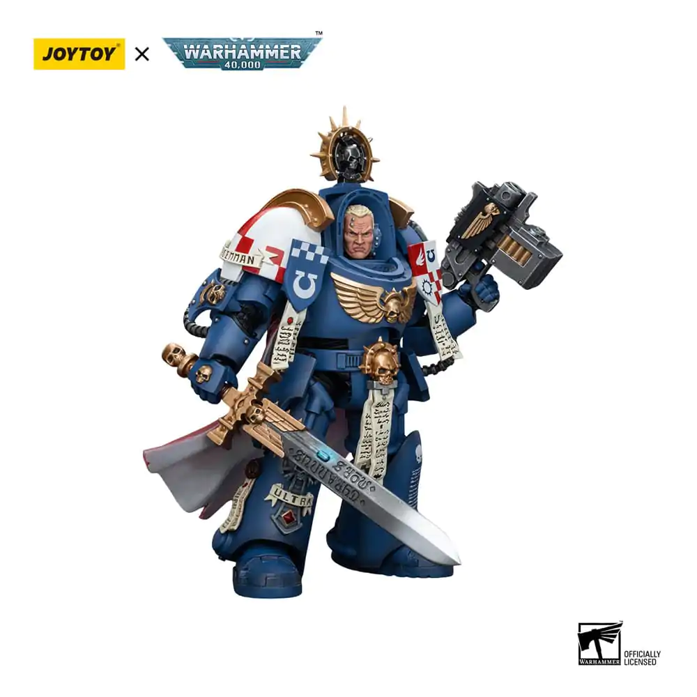 Warhammer 40k Figurina de Acțiune 1/18 Ultramarines Terminator Captain Severus Agemman 12 cm poza produsului