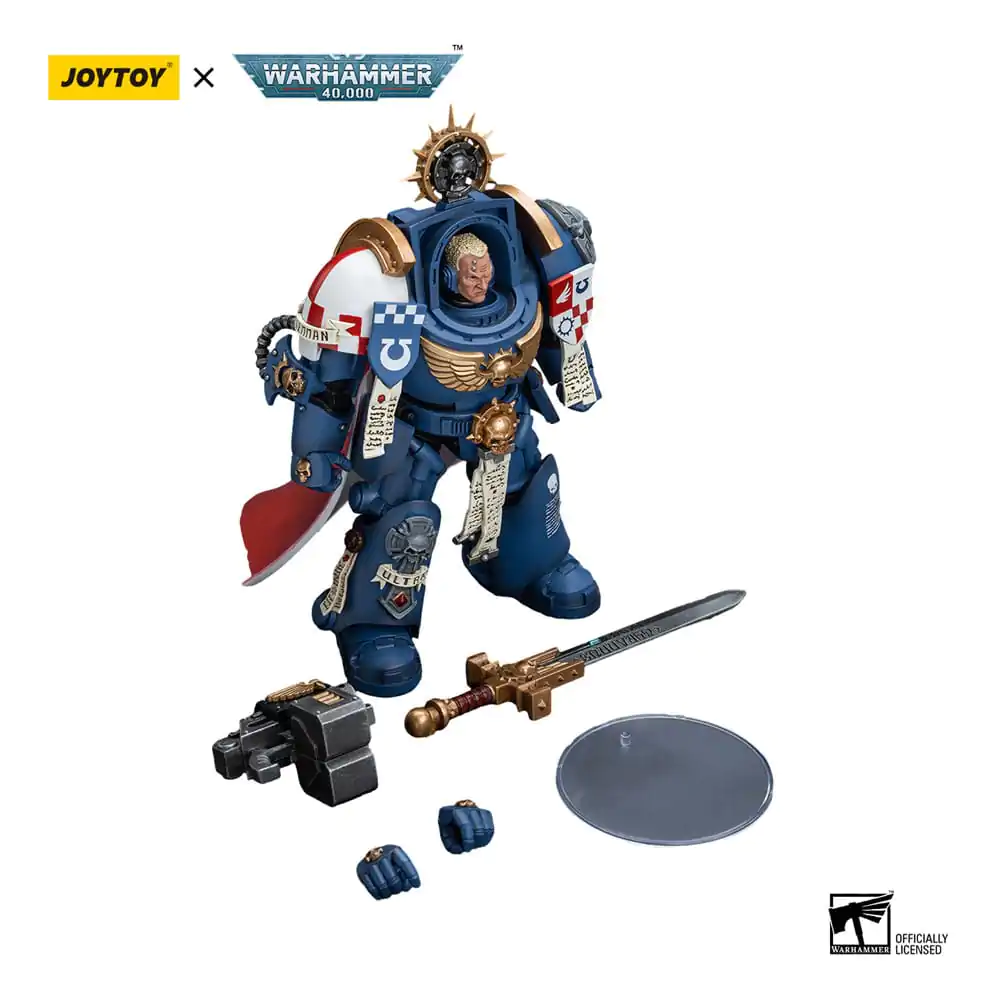 Warhammer 40k Figurina de Acțiune 1/18 Ultramarines Terminator Captain Severus Agemman 12 cm poza produsului