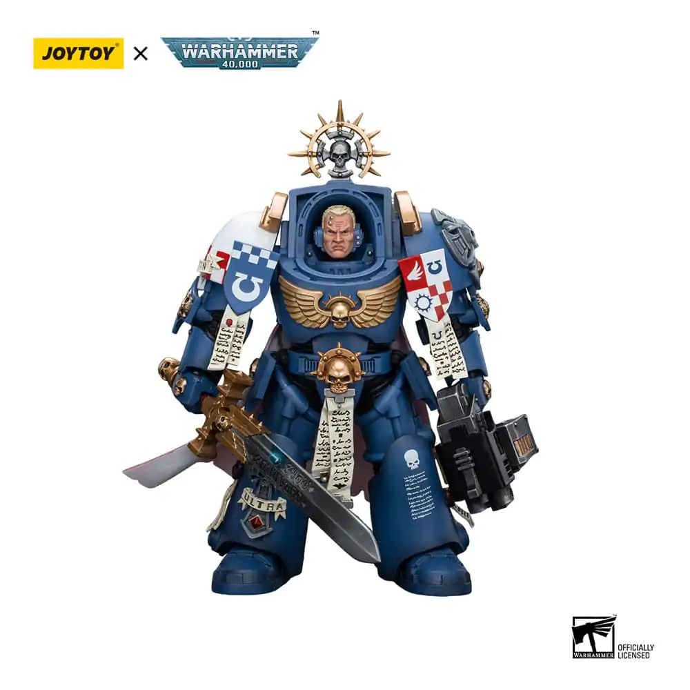 Warhammer 40k Figurina de Acțiune 1/18 Ultramarines Terminator Captain Severus Agemman 12 cm poza produsului