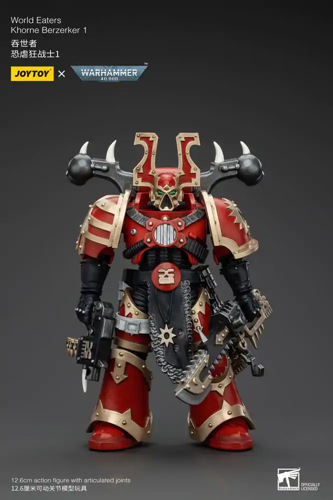 Figurină de acțiune Warhammer 40k 1/18 World Eaters Khorne Berzerker 1 13 cm poza produsului