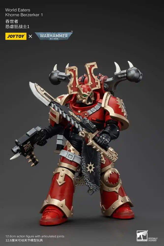 Figurină de acțiune Warhammer 40k 1/18 World Eaters Khorne Berzerker 1 13 cm poza produsului