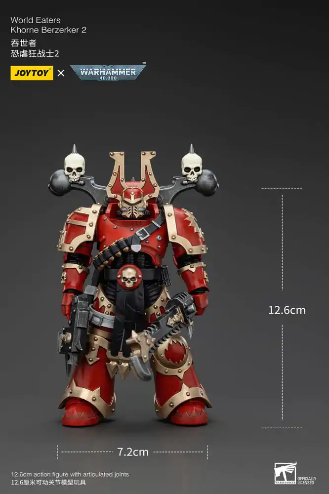 Figurină de acțiune Warhammer 40k 1/18 World Eaters Khorne Berzerker 2 13 cm poza produsului