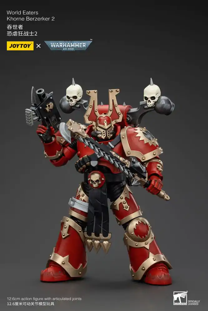 Figurină de acțiune Warhammer 40k 1/18 World Eaters Khorne Berzerker 2 13 cm poza produsului