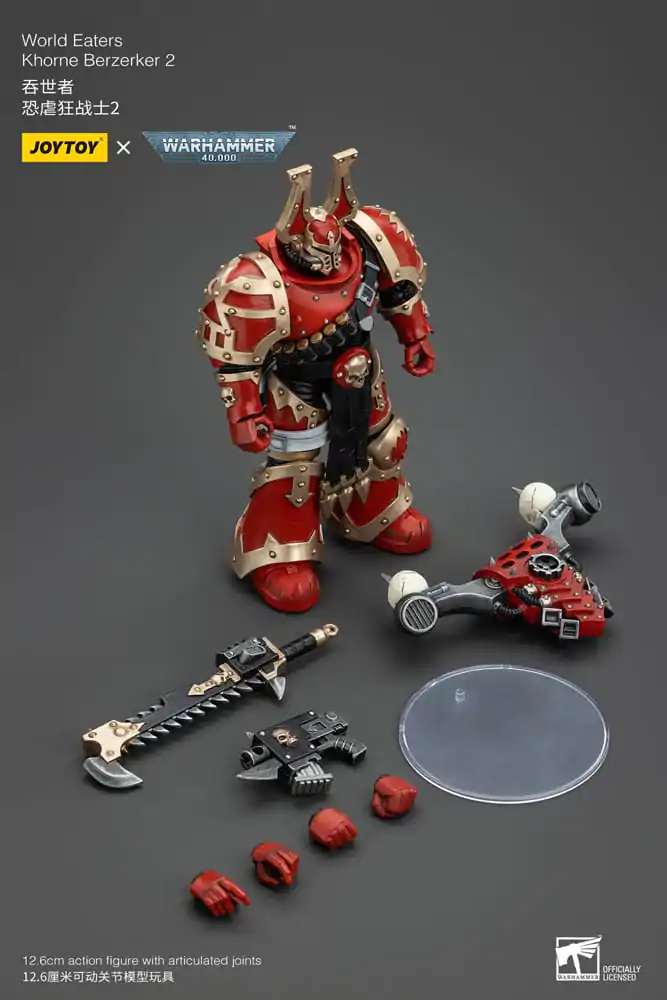 Figurină de acțiune Warhammer 40k 1/18 World Eaters Khorne Berzerker 2 13 cm poza produsului