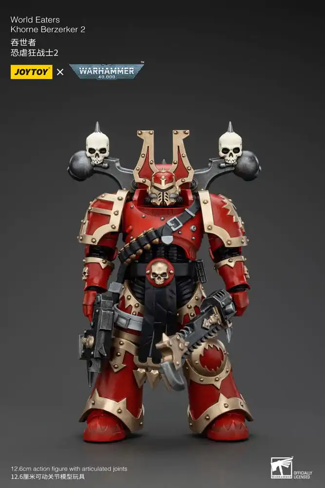 Figurină de acțiune Warhammer 40k 1/18 World Eaters Khorne Berzerker 2 13 cm poza produsului