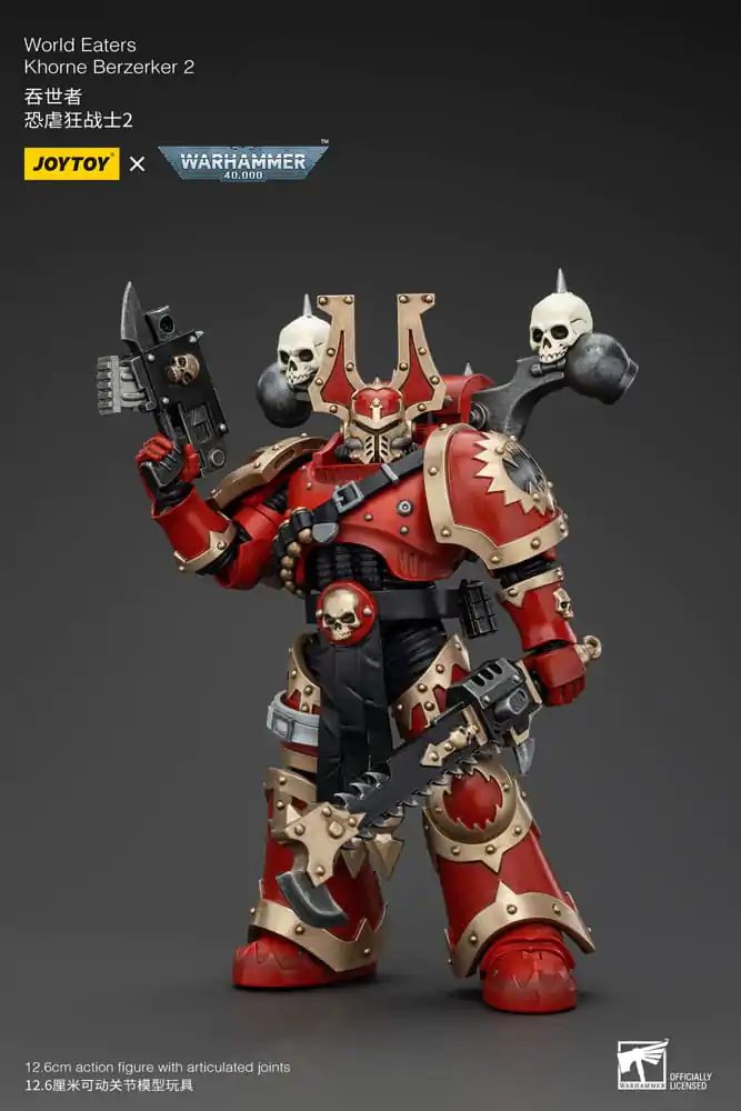 Figurină de acțiune Warhammer 40k 1/18 World Eaters Khorne Berzerker 2 13 cm poza produsului