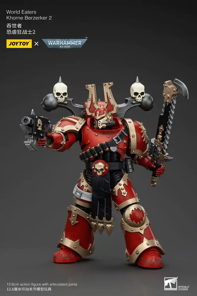 Figurină de acțiune Warhammer 40k 1/18 World Eaters Khorne Berzerker 2 13 cm poza produsului