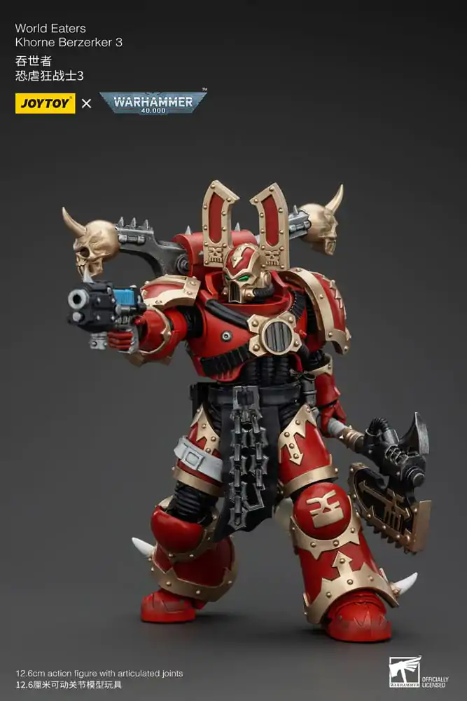 Figurină de acțiune Warhammer 40k 1/18 World Eaters Khorne Berzerker 3 13 cm poza produsului