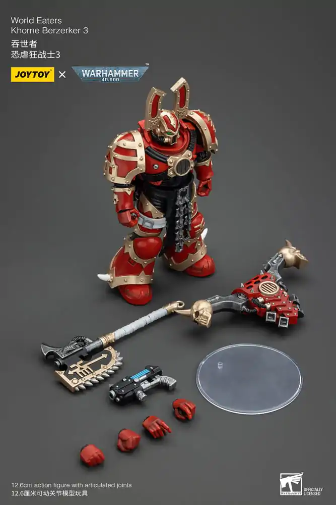 Figurină de acțiune Warhammer 40k 1/18 World Eaters Khorne Berzerker 3 13 cm poza produsului