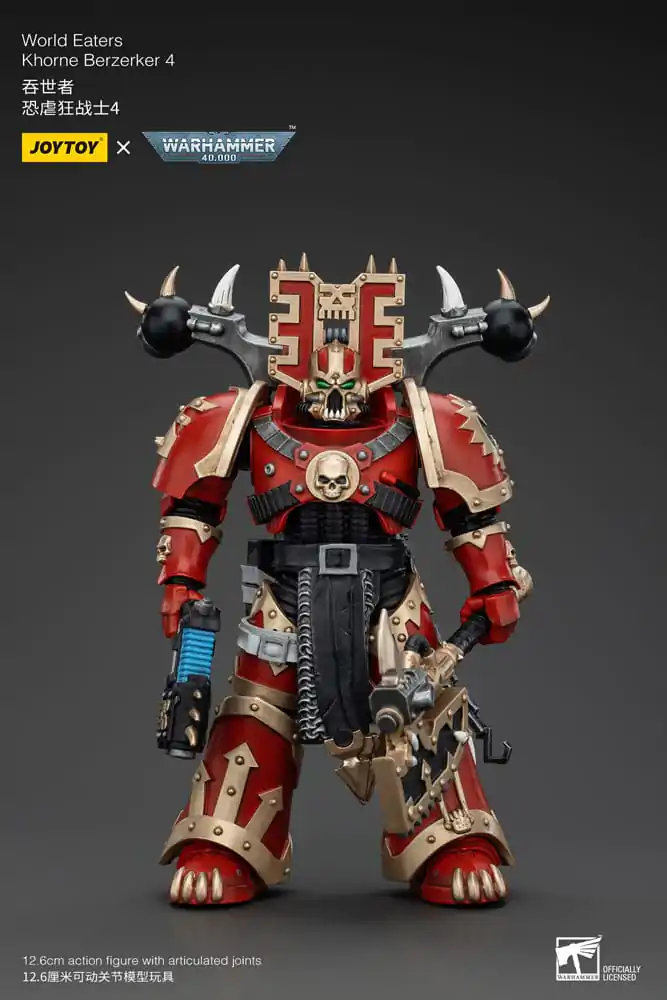 Figurină de acțiune Warhammer 40k 1/18 World Eaters Khorne Berzerker 4 13 cm poza produsului