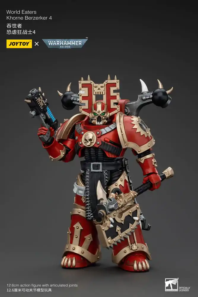 Figurină de acțiune Warhammer 40k 1/18 World Eaters Khorne Berzerker 4 13 cm poza produsului