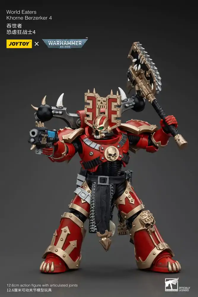 Figurină de acțiune Warhammer 40k 1/18 World Eaters Khorne Berzerker 4 13 cm poza produsului