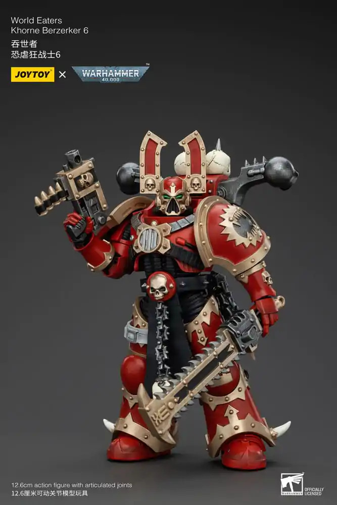 Figurină de acțiune Warhammer 40k 1/18 World Eaters Khorne Berzerker 6 13 cm poza produsului