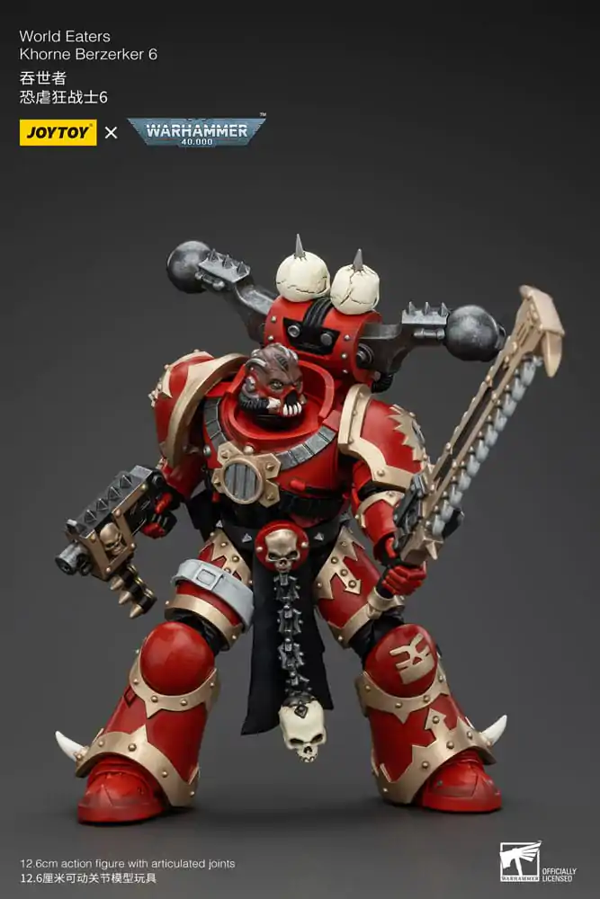 Figurină de acțiune Warhammer 40k 1/18 World Eaters Khorne Berzerker 6 13 cm poza produsului