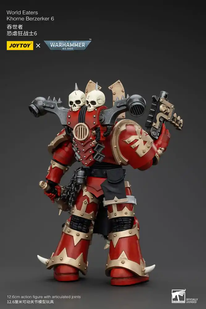 Figurină de acțiune Warhammer 40k 1/18 World Eaters Khorne Berzerker 6 13 cm poza produsului