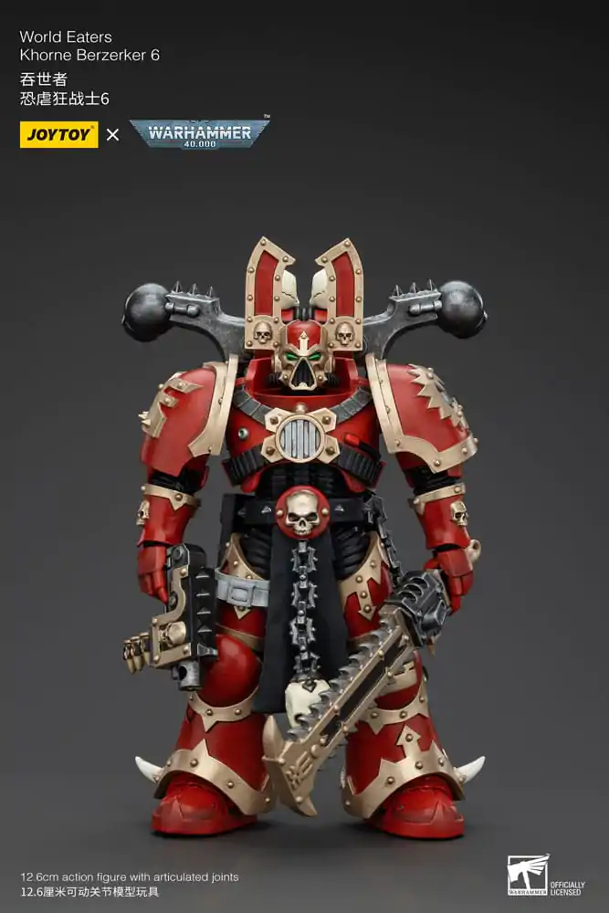 Figurină de acțiune Warhammer 40k 1/18 World Eaters Khorne Berzerker 6 13 cm poza produsului