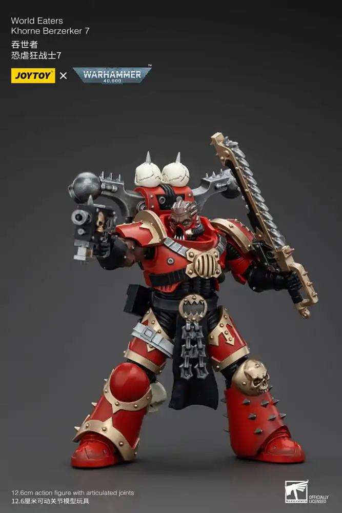 Figurină de acțiune Warhammer 40k 1/18 World Eaters Khorne Berzerker 7 13 cm poza produsului