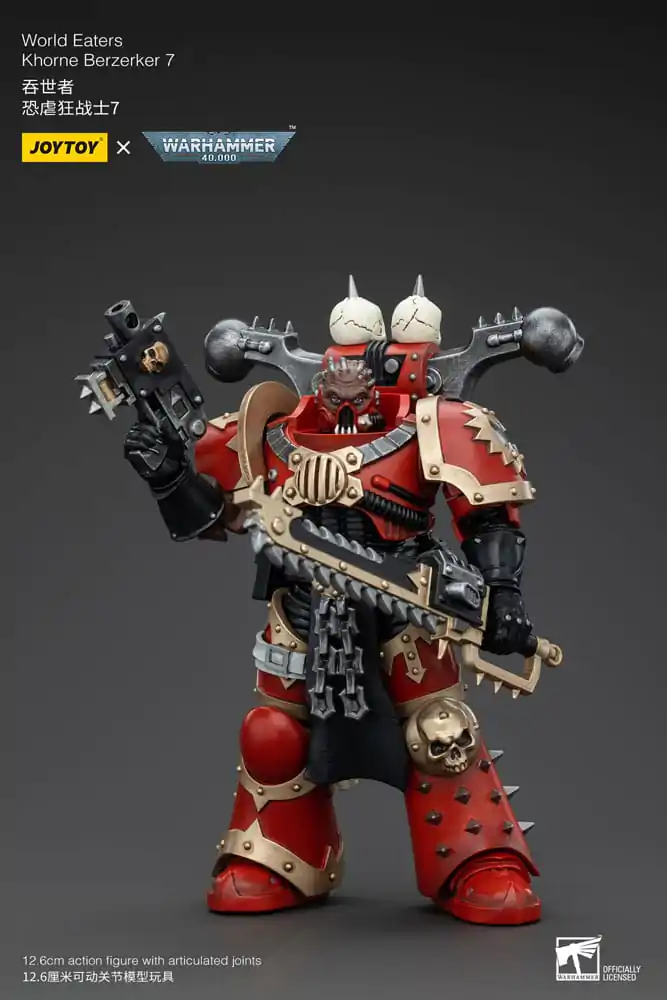 Figurină de acțiune Warhammer 40k 1/18 World Eaters Khorne Berzerker 7 13 cm poza produsului