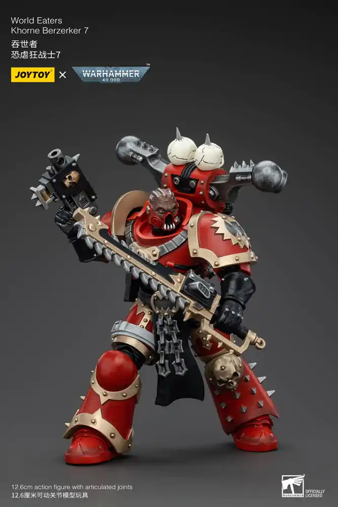 Figurină de acțiune Warhammer 40k 1/18 World Eaters Khorne Berzerker 7 13 cm poza produsului