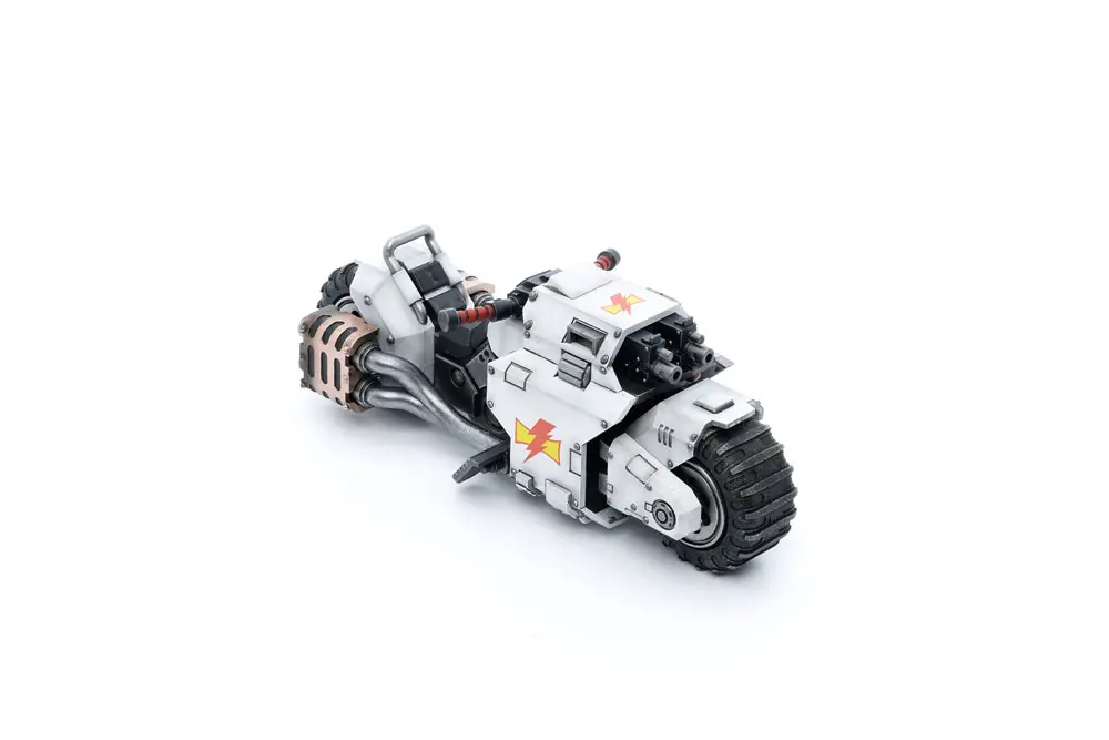 Warhammer 40k Vehicle 1/18 White Scars Raider-pattern Combat Bike 22 cm poza produsului