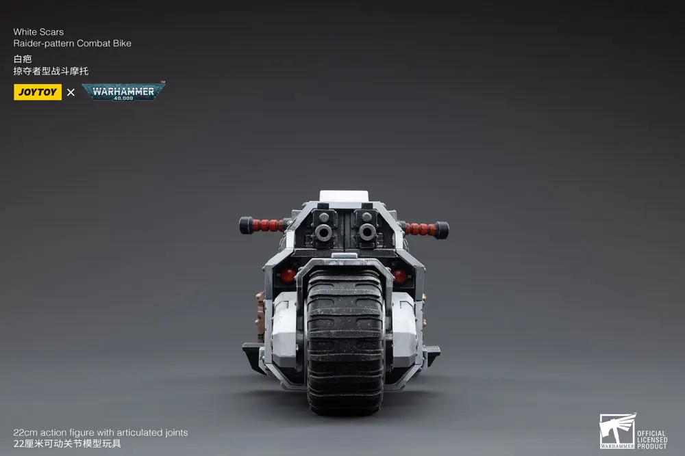 Warhammer 40k Vehicle 1/18 White Scars Raider-pattern Combat Bike 22 cm poza produsului