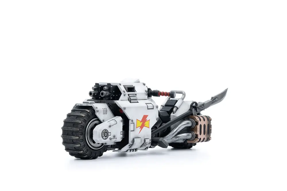 Warhammer 40k Vehicle 1/18 White Scars Raider-pattern Combat Bike 22 cm poza produsului