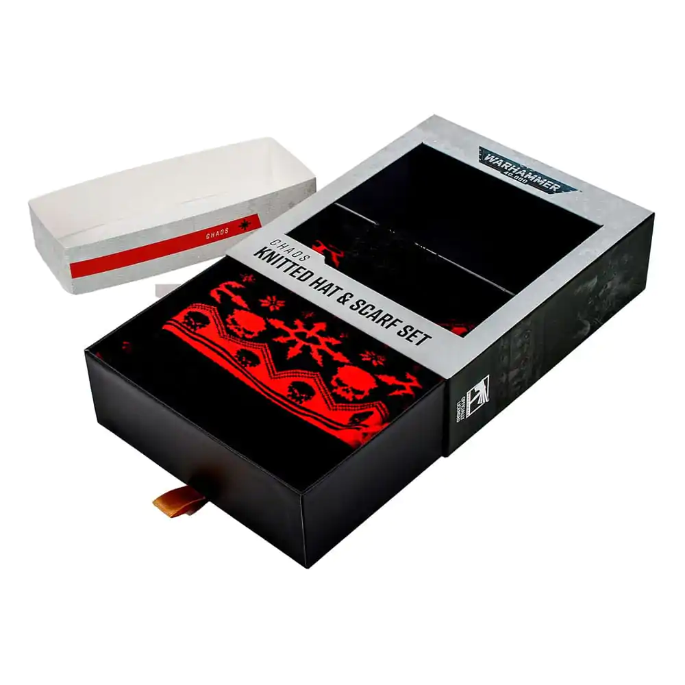 Set Căciulă și Fular Warhammer 40K Chaos poza produsului