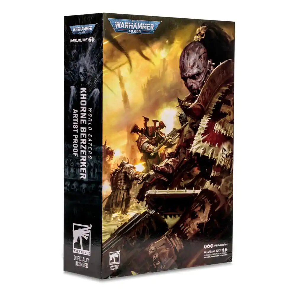 Figurină de acțiune Warhammer 40k Chaos Space Marines (World Eater) (Artist Proof) 18 cm poza produsului