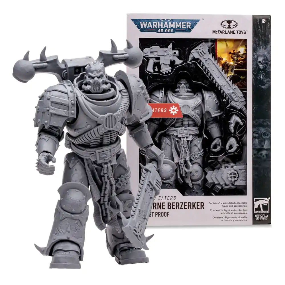 Figurină de acțiune Warhammer 40k Chaos Space Marines (World Eater) (Artist Proof) 18 cm poza produsului