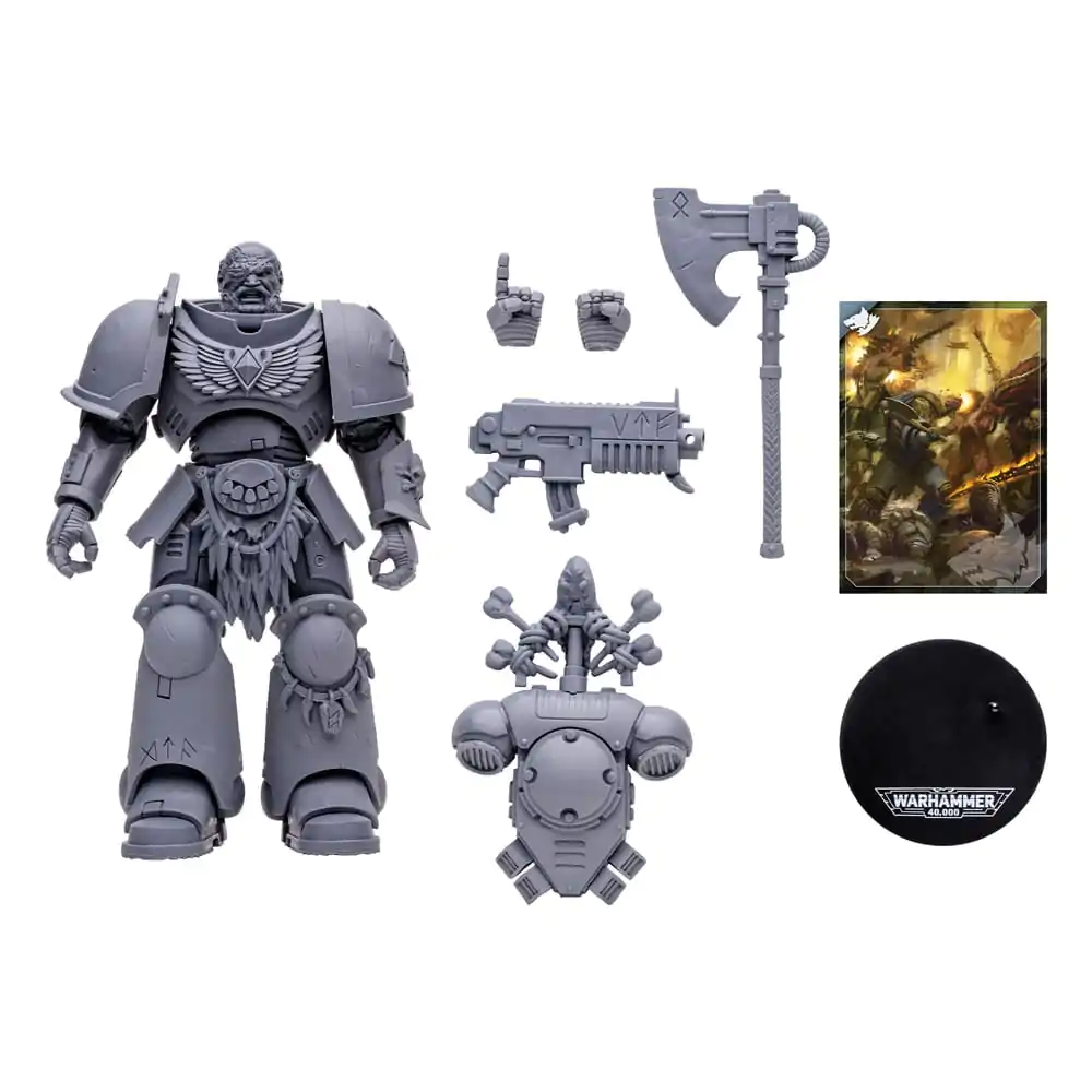 Warhammer 40k Figurina de acțiune Space Wolves Wolf Guard (Artist Proof) 18 cm poza produsului
