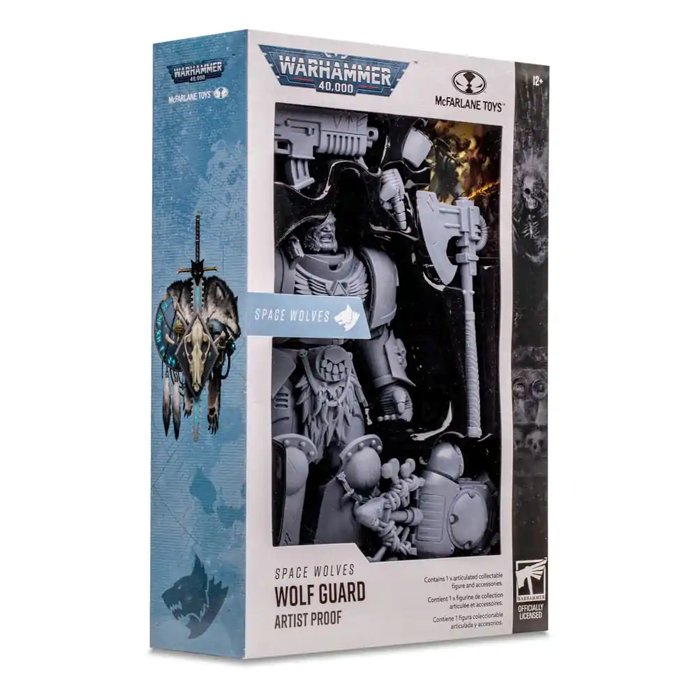 Warhammer 40k Figurina de acțiune Space Wolves Wolf Guard (Artist Proof) 18 cm poza produsului