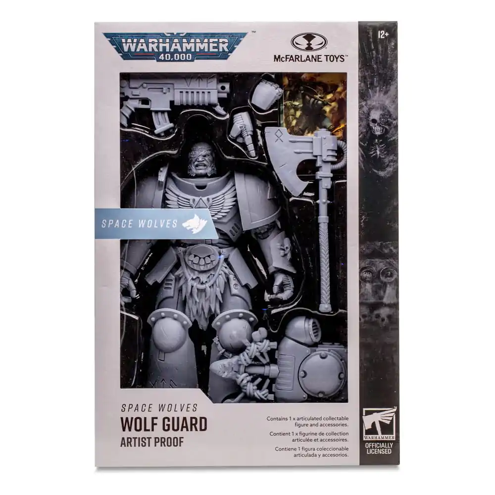 Warhammer 40k Figurina de acțiune Space Wolves Wolf Guard (Artist Proof) 18 cm poza produsului