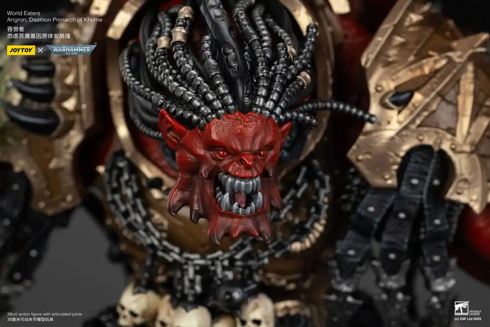 Warhammer 40k Figurina de acțiune World Eaters Angron Daemon Primarch of Khorne 48 cm poza produsului