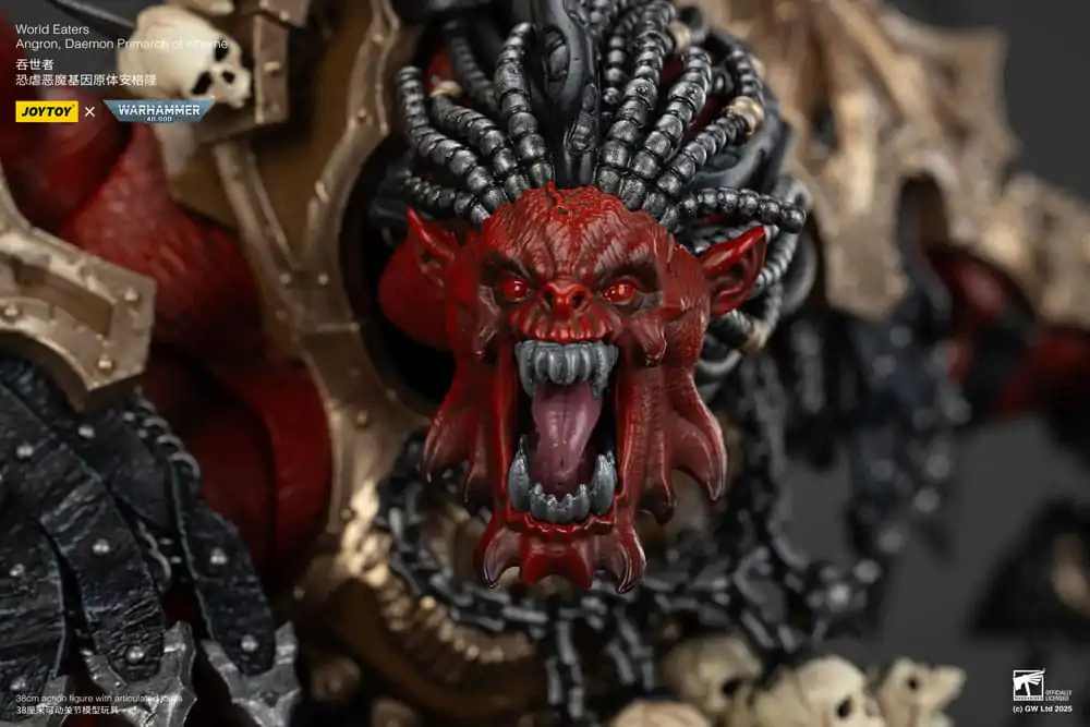 Warhammer 40k Figurina de acțiune World Eaters Angron Daemon Primarch of Khorne 48 cm poza produsului