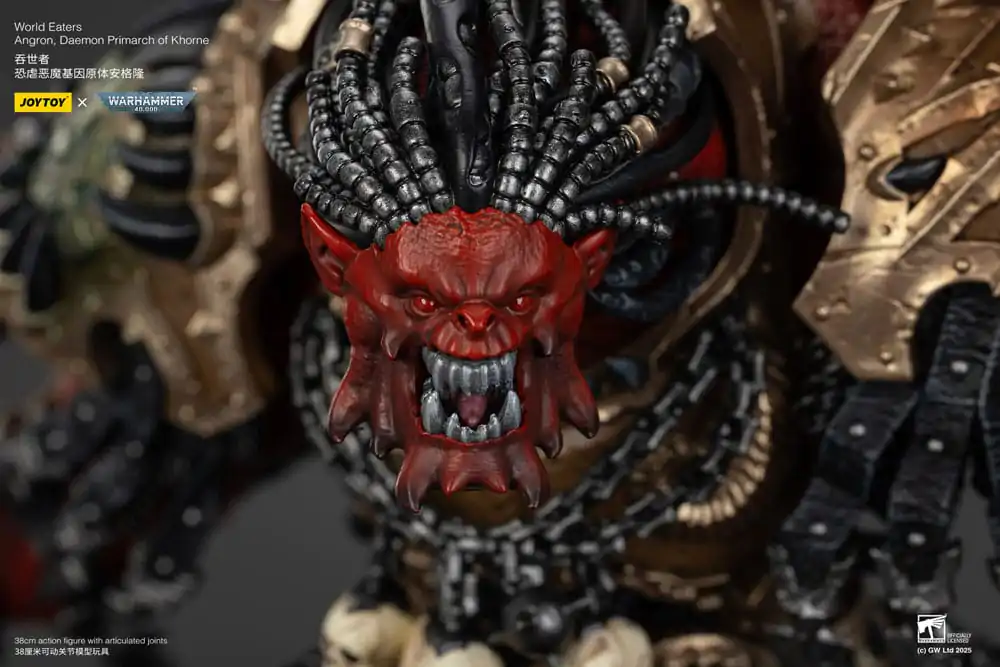 Warhammer 40k Figurina de acțiune World Eaters Angron Daemon Primarch of Khorne 48 cm poza produsului