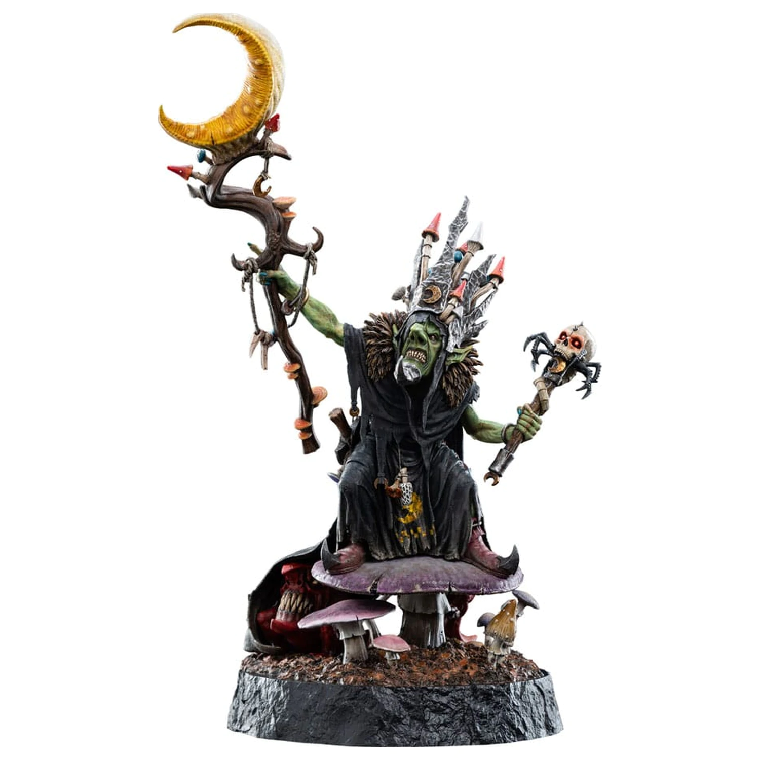 Warhammer: Age of Sigmar Statuie 1/6 Skragrott the Loonking Editie Limitata 41 cm poza produsului