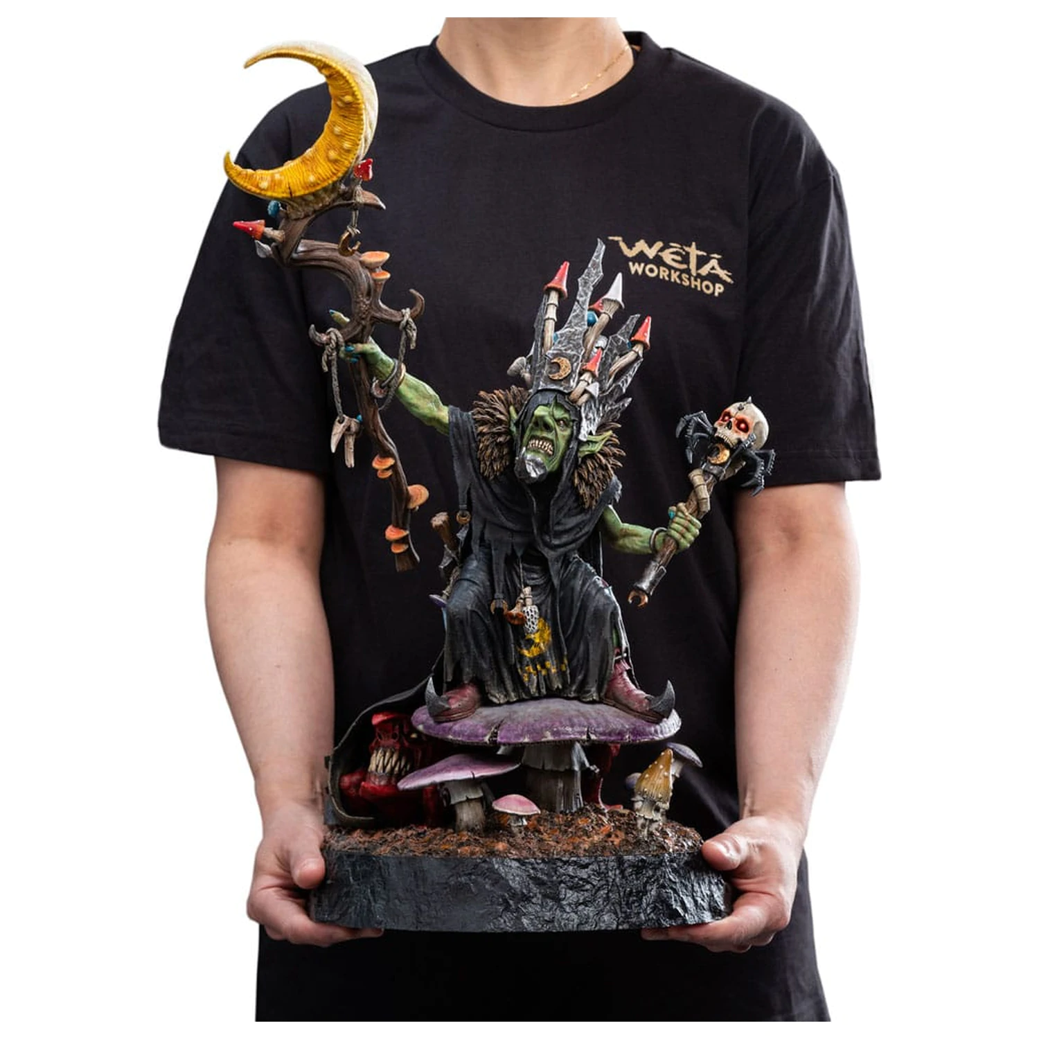 Warhammer: Age of Sigmar Statuie 1/6 Skragrott the Loonking Editie Limitata 41 cm poza produsului
