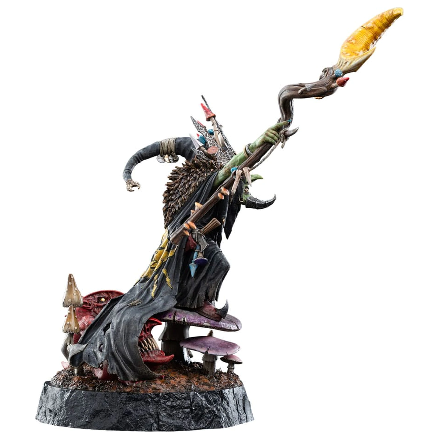 Warhammer: Age of Sigmar Statuie 1/6 Skragrott the Loonking Editie Limitata 41 cm poza produsului